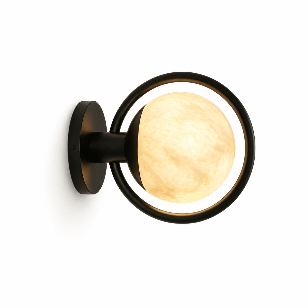 Celestial Ring Alabaster Wall Lamp - Vakkerlight