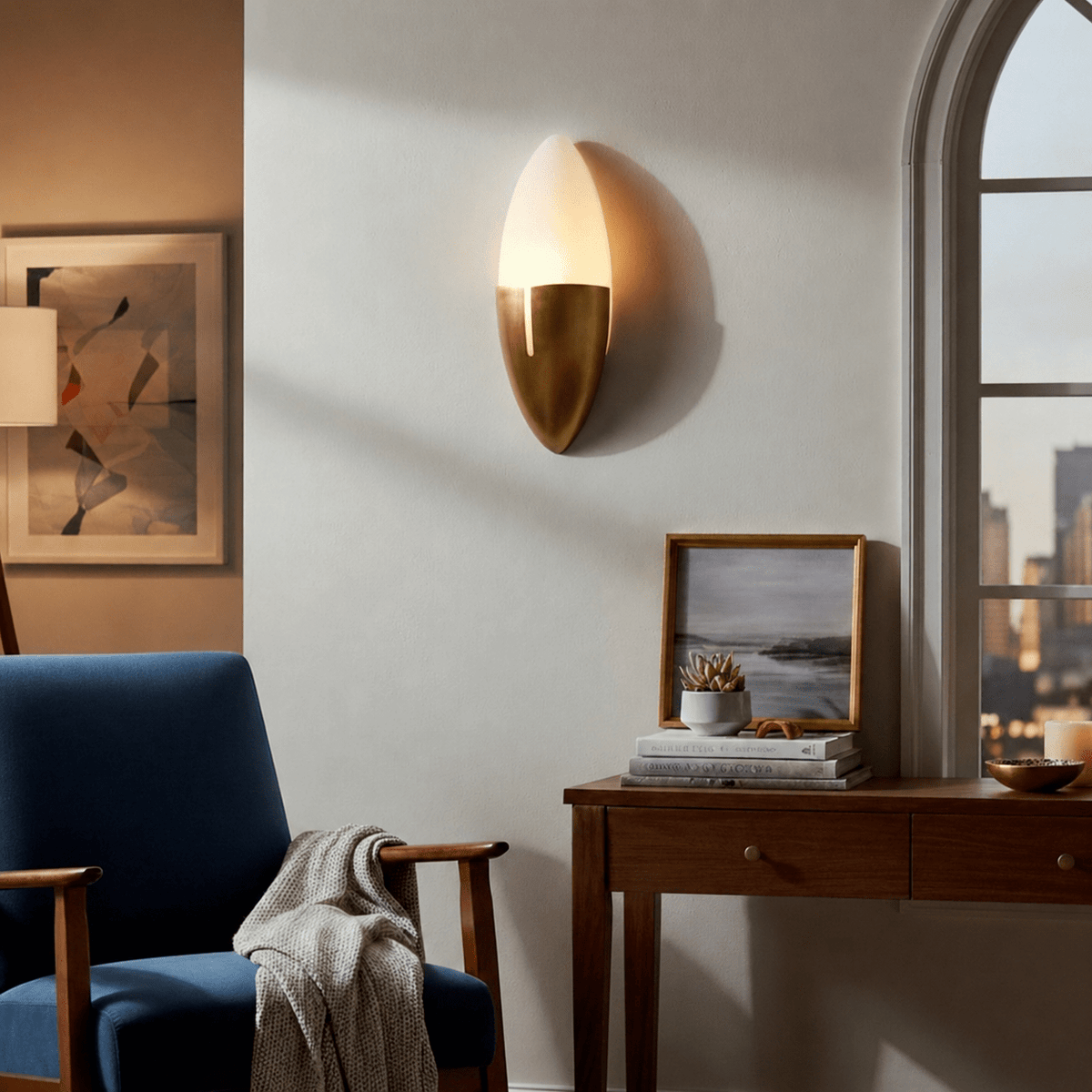 Gilded Cocoon Wall Lamp - Vakkerlight
