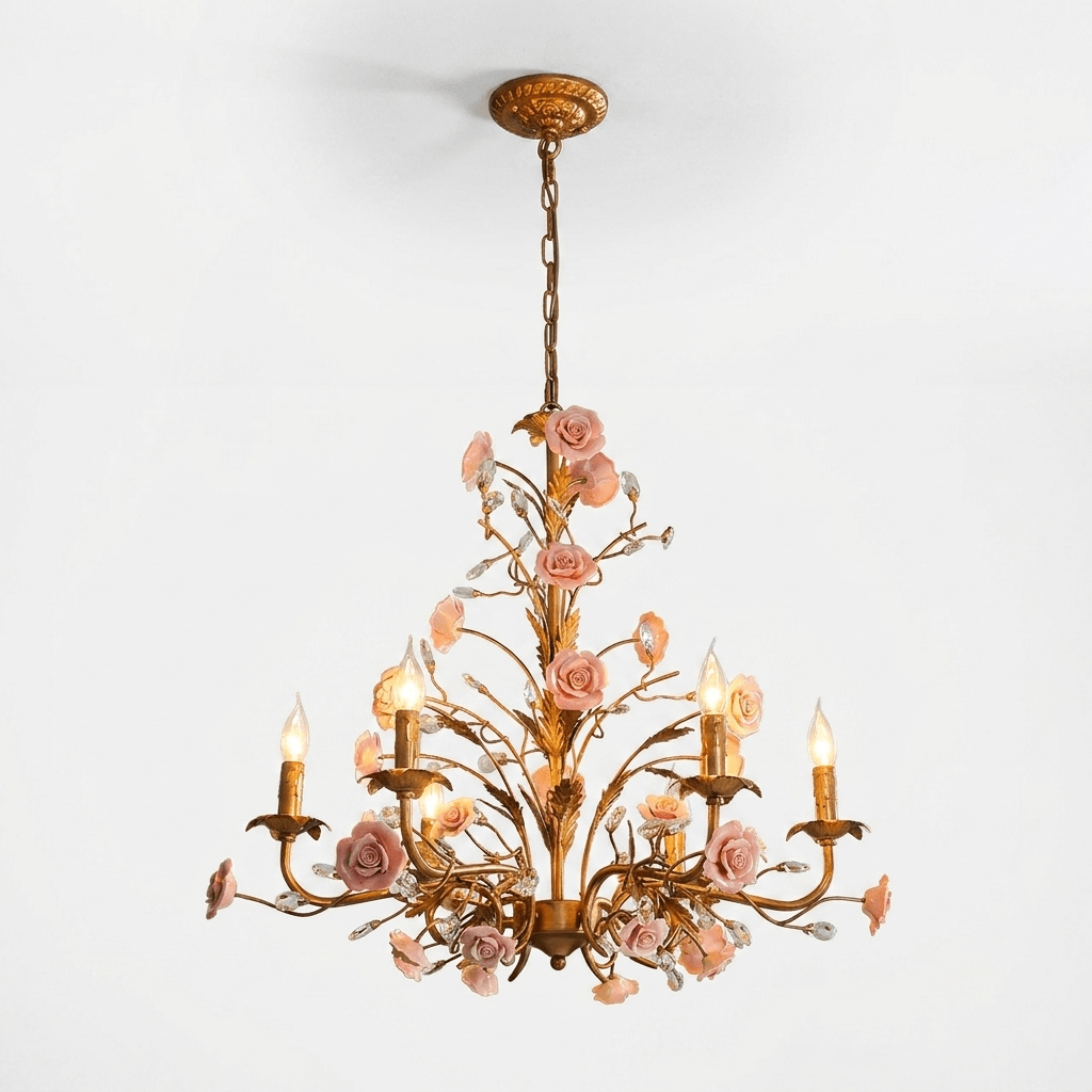 Rose Chandelier - Jecanoli