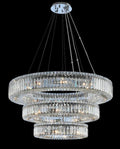 (18+26+36) Inch Round Crystal Chandelier Three Tiers Modern Chandelier for Living Room-现代灯-Jecanoli