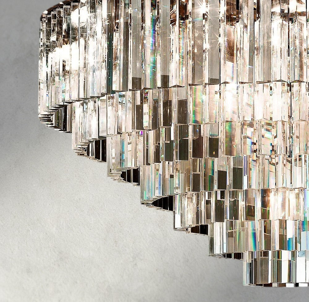 1920s Odeon Round Chandelier 20", 32", 44"-chandelier-Jecanoli