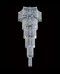 75 Inch Tall 6 Layers Staircase Chandelier 33