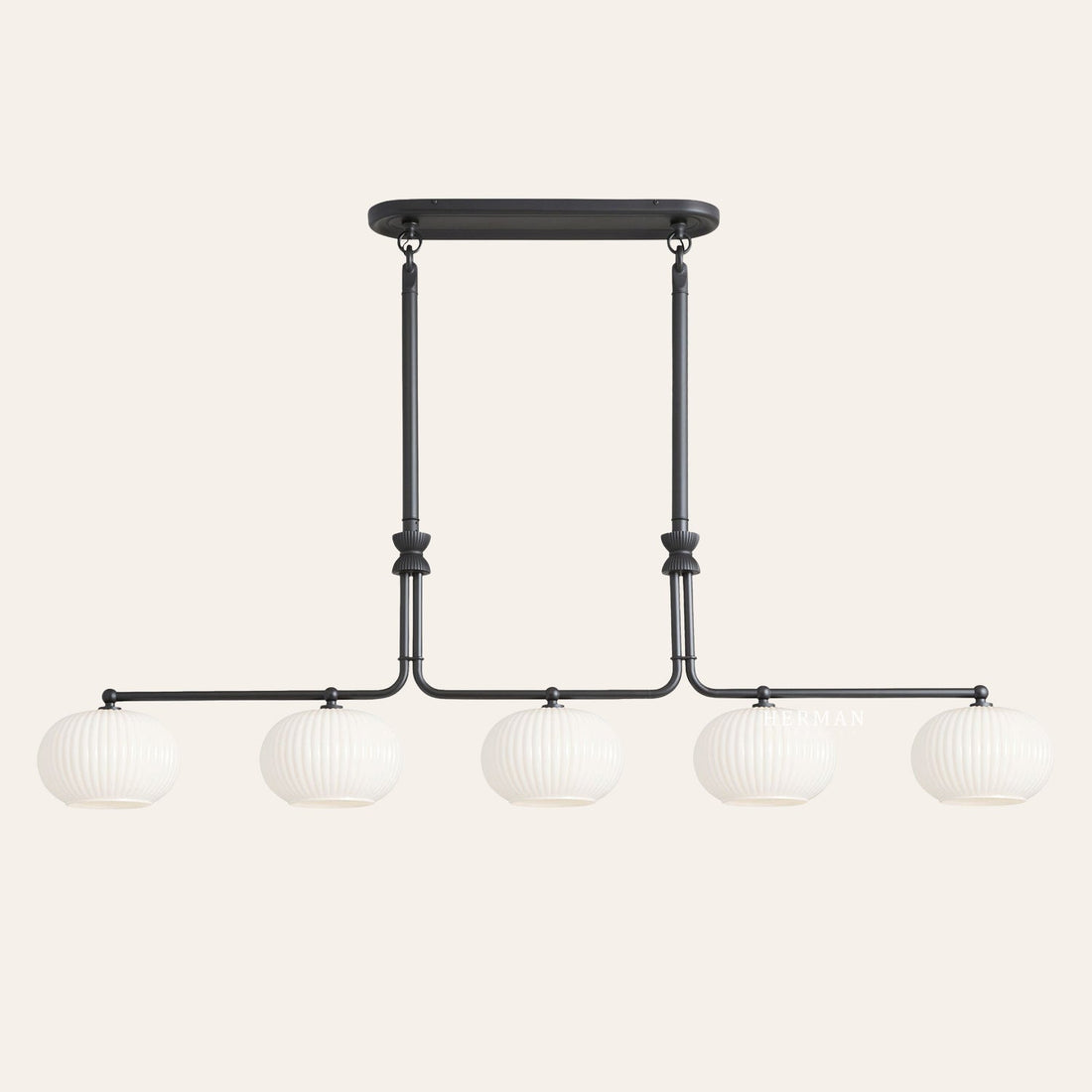 Enzo 60" 5-Light Linear Chandelier
