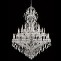 59X85 Inch Tall Chandelier for High Ceiling Foyers 48 Lights Chrome Elegant Crystal Lighting-大吊灯-Jecanoli