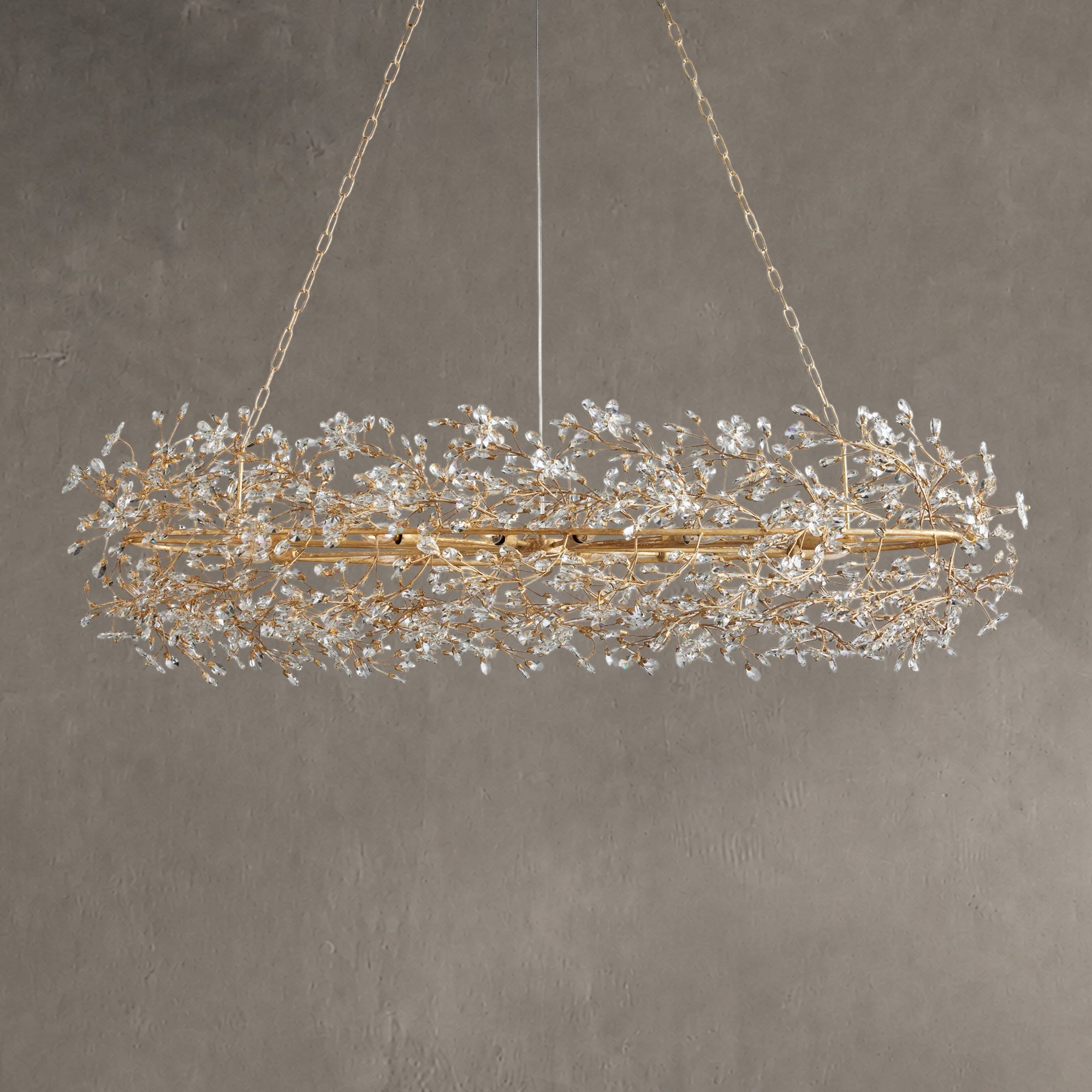 Fiore Oval Chandelier 62''74''