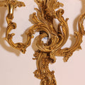 3 Lights French Retro Brass Wall Lamp Indoor Decorative Copper Wall Sconce-壁灯-Jecanoli