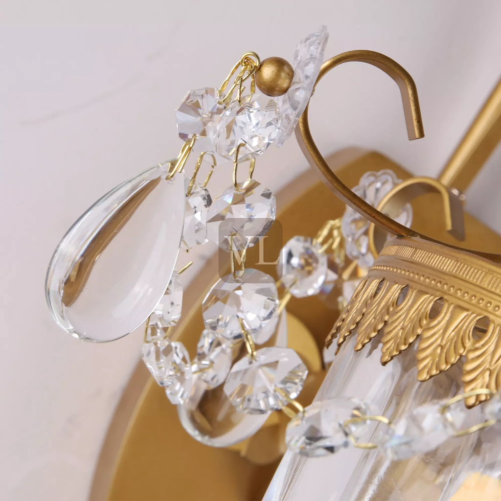 Victorian Crystal Lamp