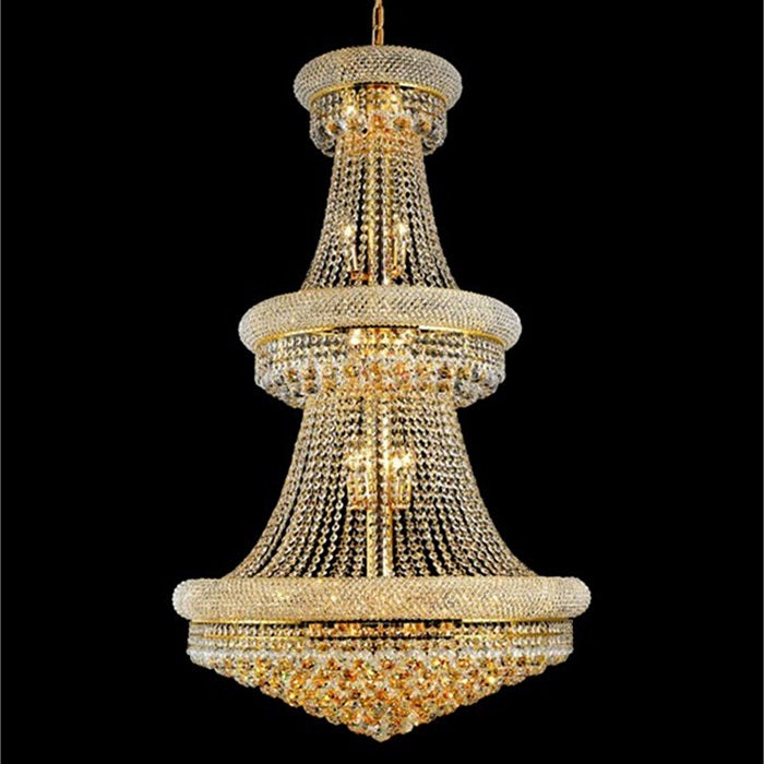 30X50 Inch 32 Lights French Empire K9 Crystal Chandelier-大吊灯-Jecanoli