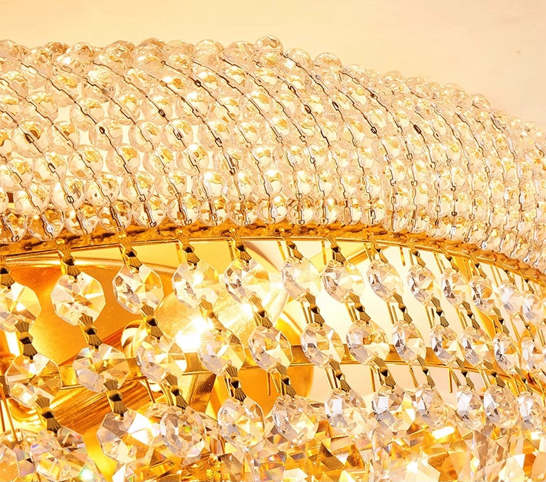 Extra Large Foyer Crystal Chandelier Lighting 98"W 134"H-大吊灯-Jecanoli