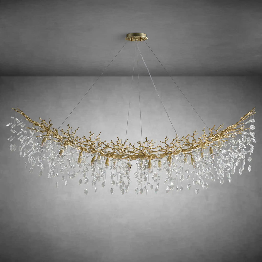Horse-eye shaped branches Crystal Chandelier