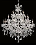 37'' Big Chandelier 28 Lights Maria Theresa Crystal Chandelier for Living Room MT01L28C-吊灯-Jecanoli