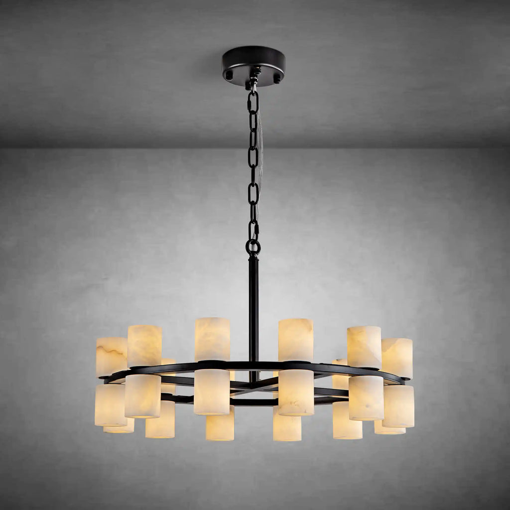 Spanish Alabaster Chandelier