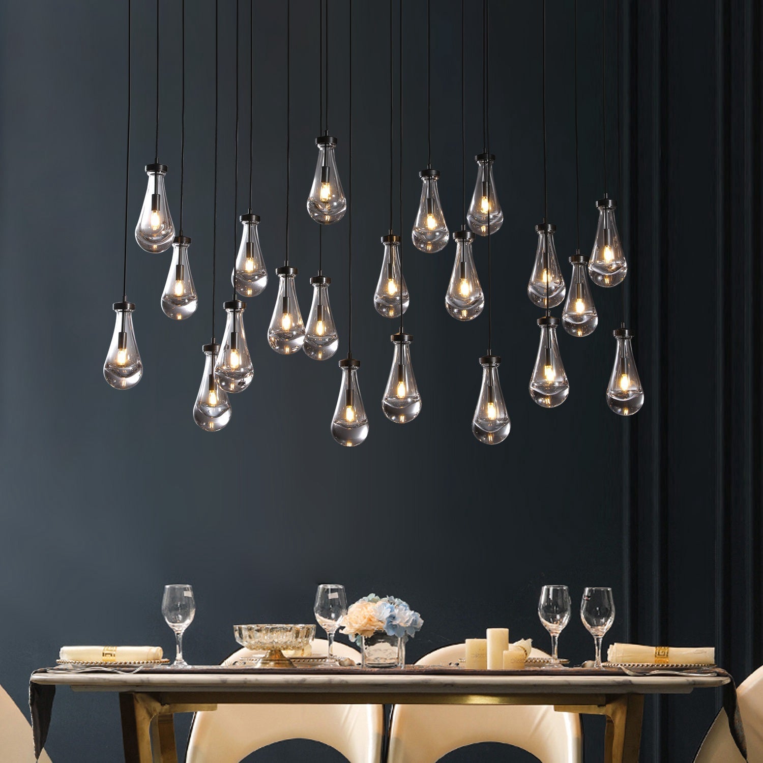 Raine Rectangular Chandelier