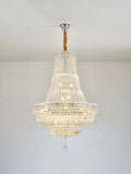Extra Large Multi-layer Modern Light Luxury Crystal Chandelier for Living / Dining Room / Villa