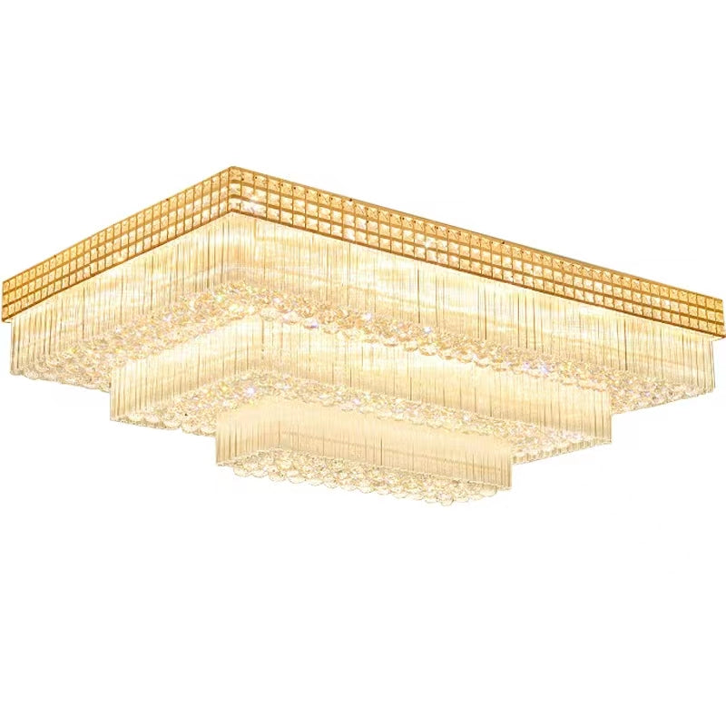 chandelier,chandeliers,crystal,iron,extra large,huge,big,large,3 layers,multir-lagyers,multi-tier,luxury,raindrop,living room