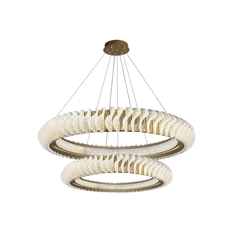 chandelier,chandeliers,acrylic,stainless steel,round,ring,circle,large,oversize,huge,big,traditional,living room,dining room,foyer,entryway,hallway,gold