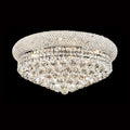 20'' Round Crystal Ceiling Light Empire Flush Mounted Crystal Chandelier-吸顶灯-Jecanoli
