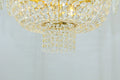 24X30 Inch Classical French Empire Brass and Crystal Chandelier-铜灯-Jecanoli