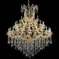 48 Lights Big Maria Theresa Chandelier 59X71 Inch Chrome Crystal Chandelier for Living Room-大吊灯-Jecanoli