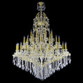 48 Lights Big Gold Maria Theresa Chandelier 63x87 Inch 63