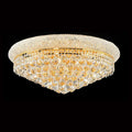 24'' Round Crystal Ceiling Light Empire Flush Mounted Crystal Chandelier-吸顶灯-Jecanoli