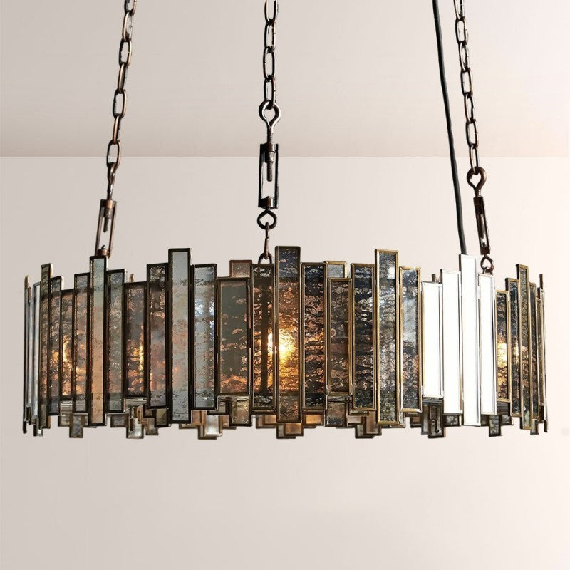 Theodore Round Chandelier-Chandelier-Jecanoli