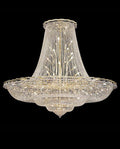 79X69 Inch Extra Wide Chandelier Large Gold Crystal Foyer Lighting-大吊灯-Jecanoli