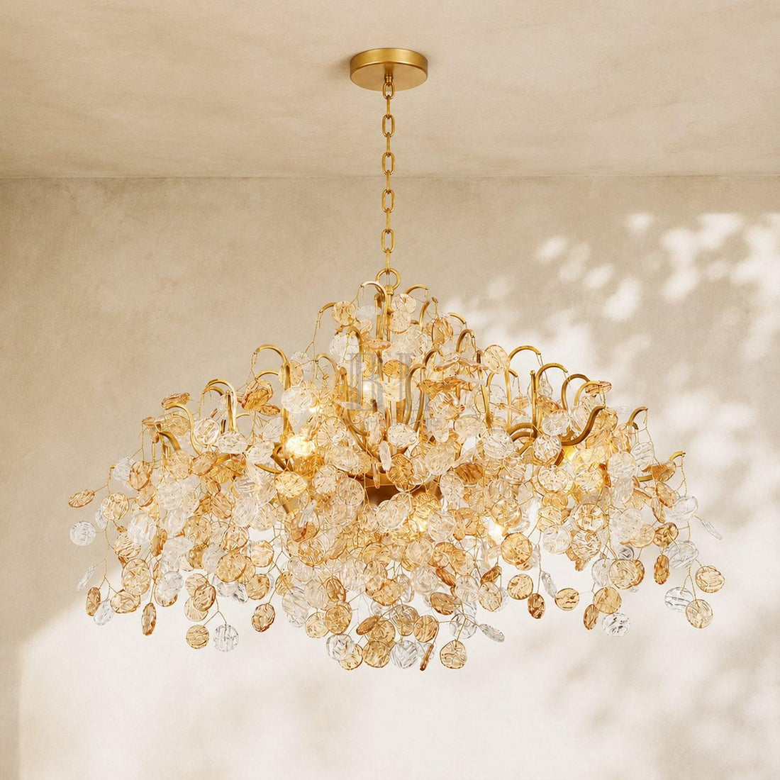 Campo Round Chandelier 8 Light 26"W-Jecanoli