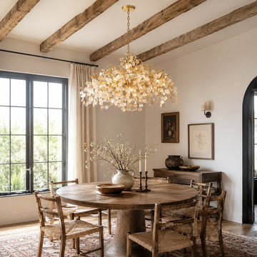 Campo Round Chandelier 8 Light 26"W-Jecanoli