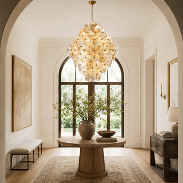 Suna Round Chandelier 27 Light 40"W-Jecanoli