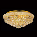 28'' Round Crystal Ceiling Light Empire Flush Mounted Crystal Chandelier-吸顶灯-Jecanoli