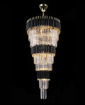 55 Inch Tall Modern Staircase Chandelier 47