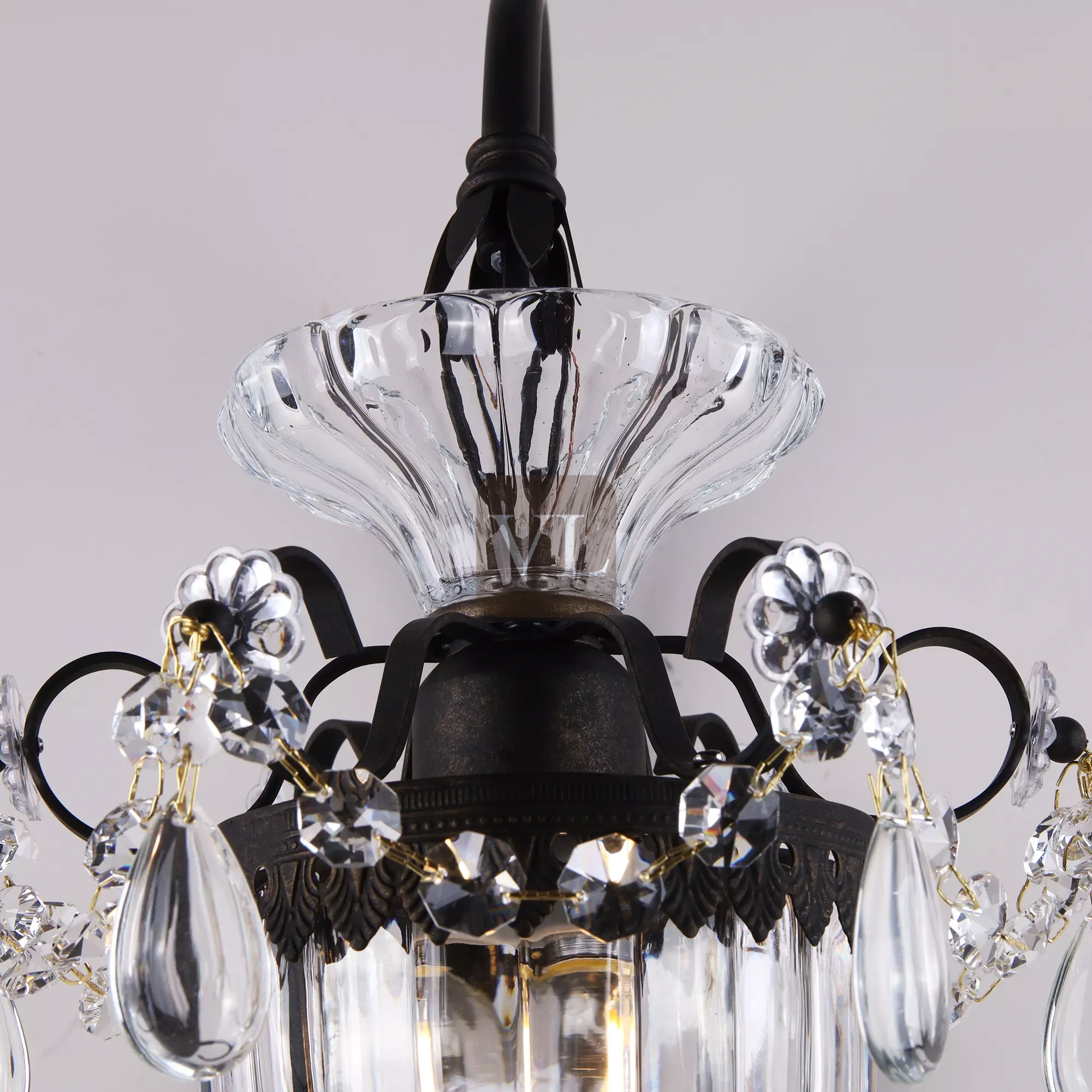 Victorian Crystal Lamp