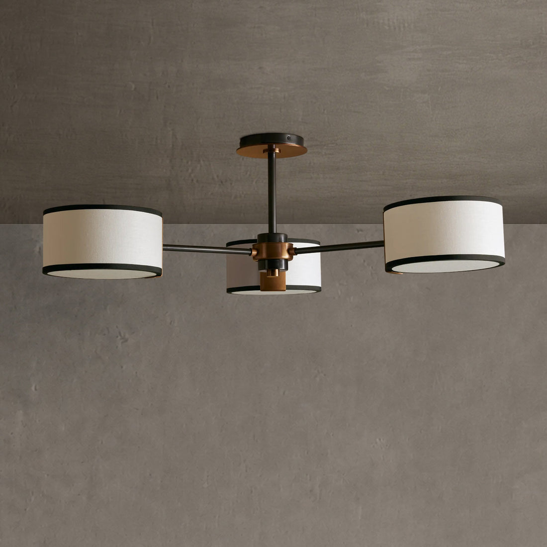 Daphne Fabric Flush Mount