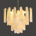 Alabaster Chandelier 22"