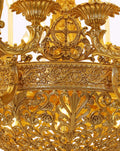 59X65 Inch 19th Century Extra Large French Brass Chandelier Antique Chandelier for Foyer-大吊灯-Jecanoli
