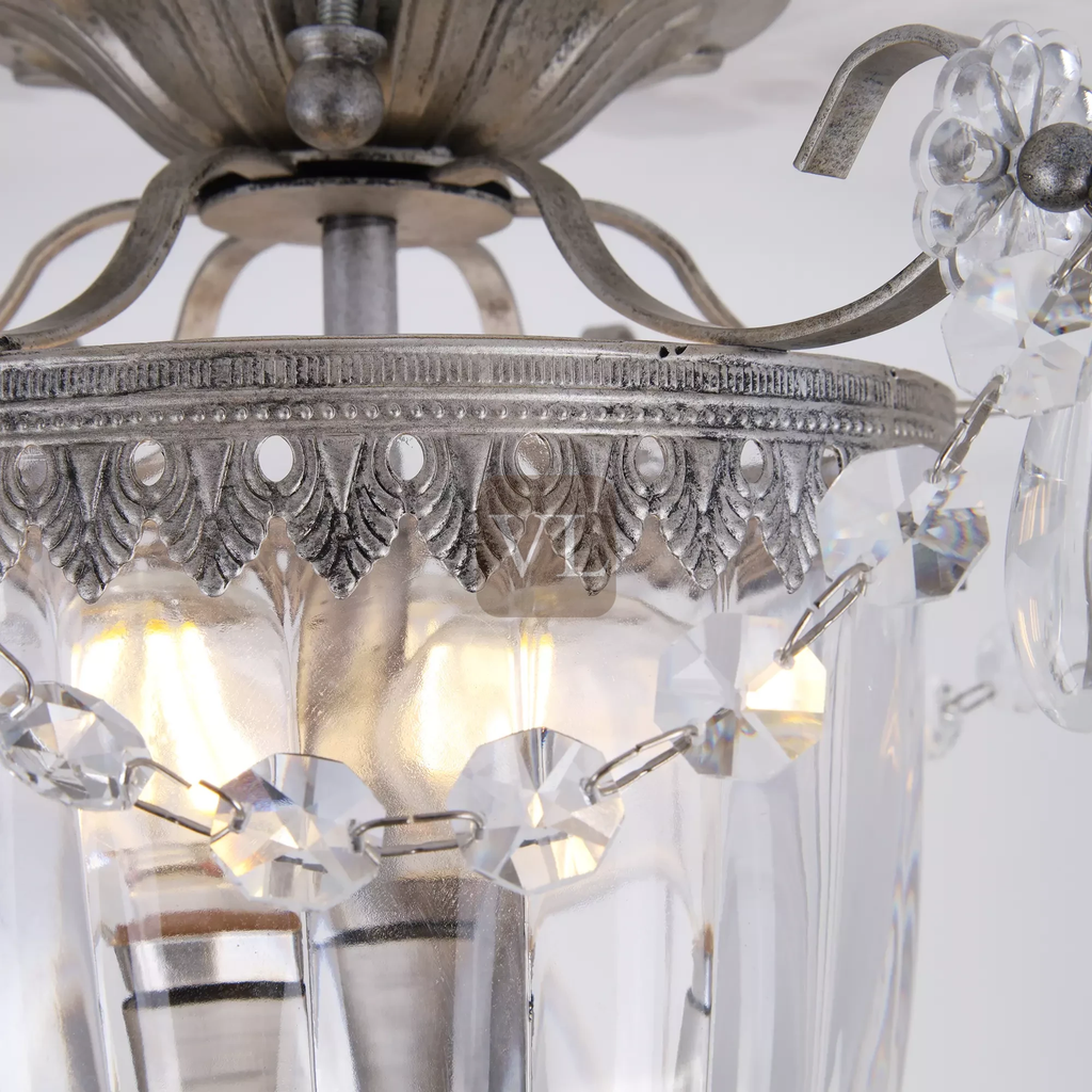 Victorian Crystal Lamp