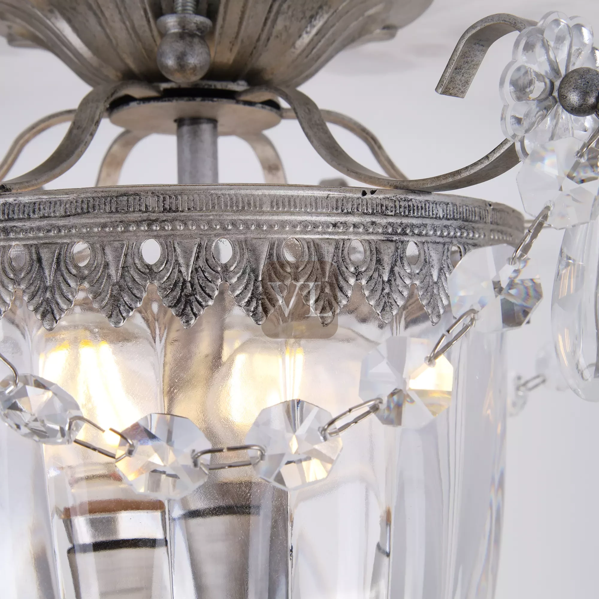 Victorian Crystal Lamp