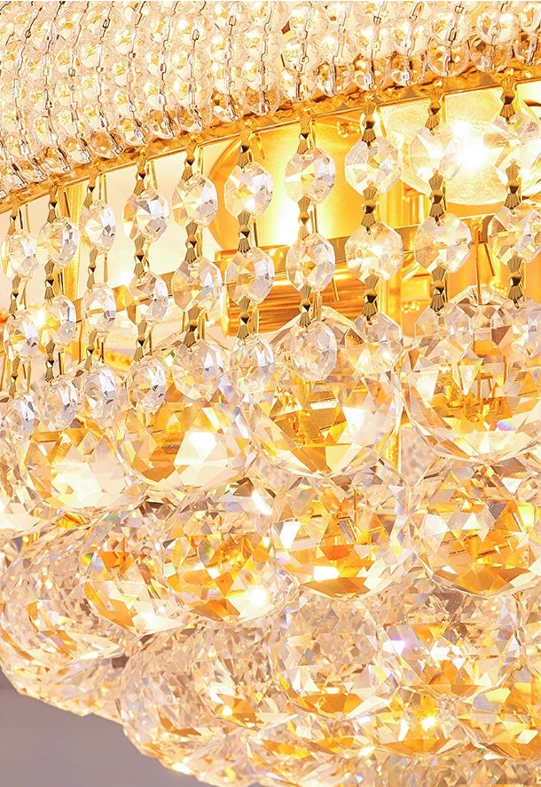 Extra Large Foyer Crystal Chandelier Lighting 98"W 134"H-大吊灯-Jecanoli