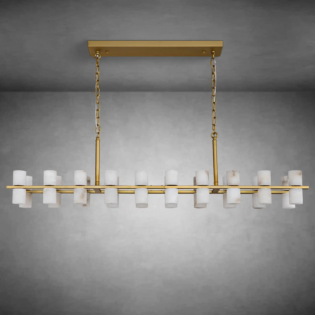 Spanish Alabaster Chandelier