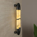 Alabaster Tube Wall Sconce-Wall Sconces-Jecanoli