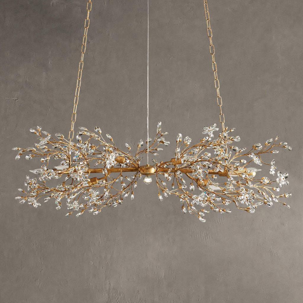 Fiore Linear Chandelier 43"51"68"