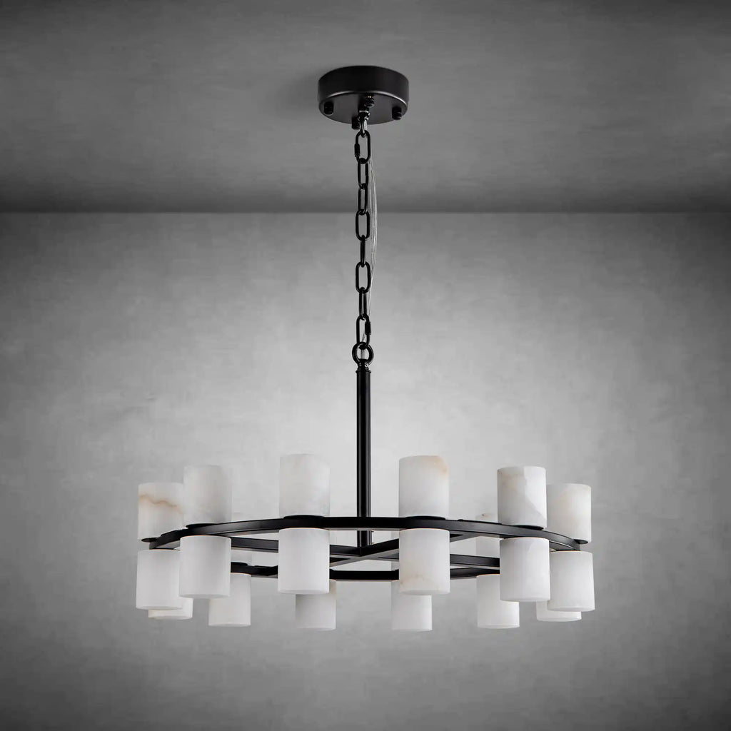 Spanish Alabaster Chandelier