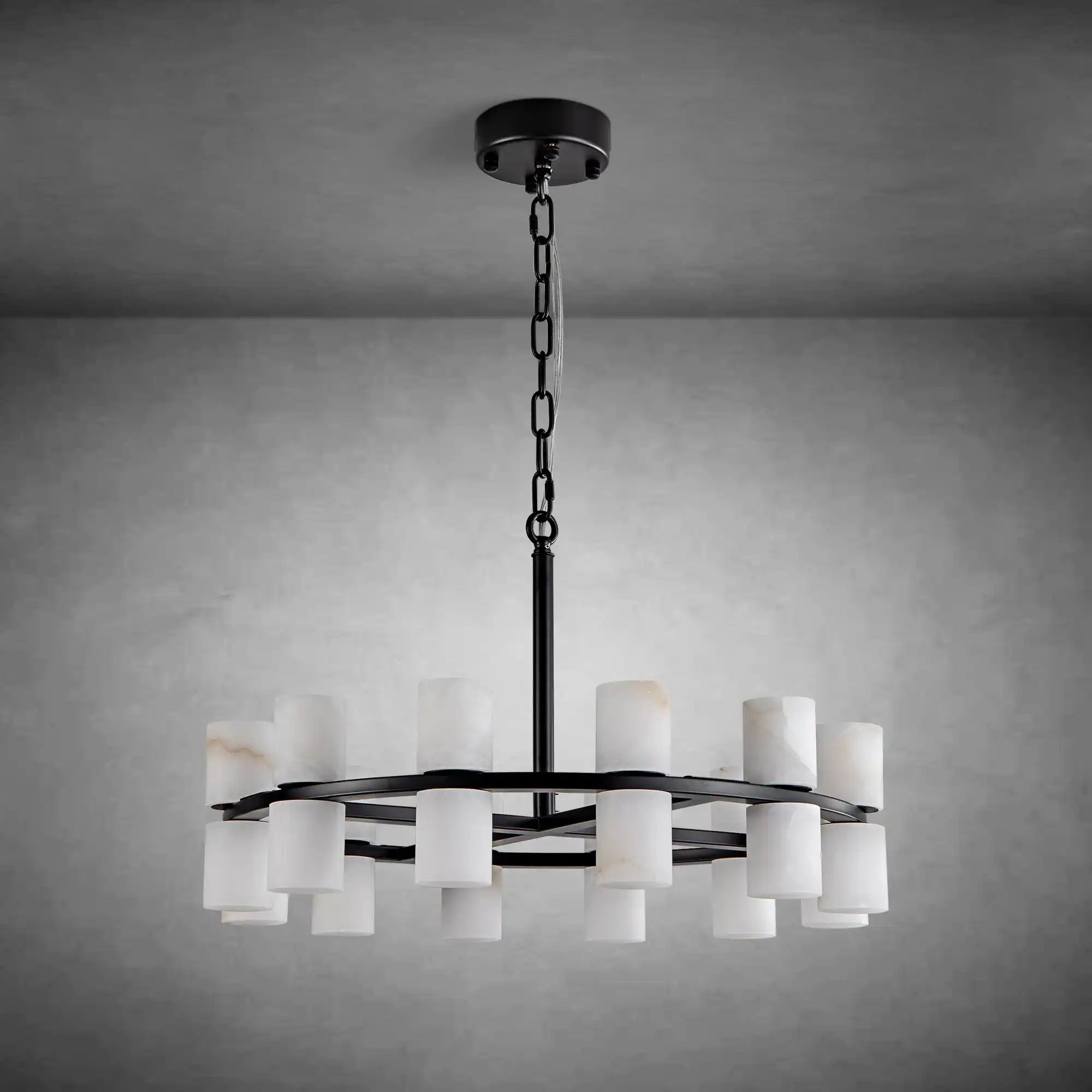 Spanish Alabaster Chandelier