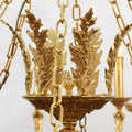 39X37 Inch 12 Lights Rococo French Empire Copper Chandelier-铜灯-Jecanoli