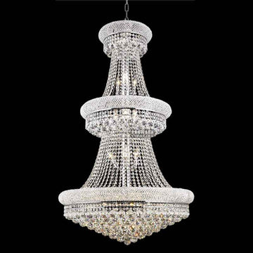 30X50 Inch 32 Lights French Empire K9 Crystal Chandelier-大吊灯-Jecanoli