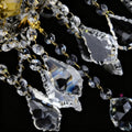 50 Lights Tiered Chandelier 63X61 Inch Large Gold Crystal Chandelier Lighting-大吊灯-Jecanoli