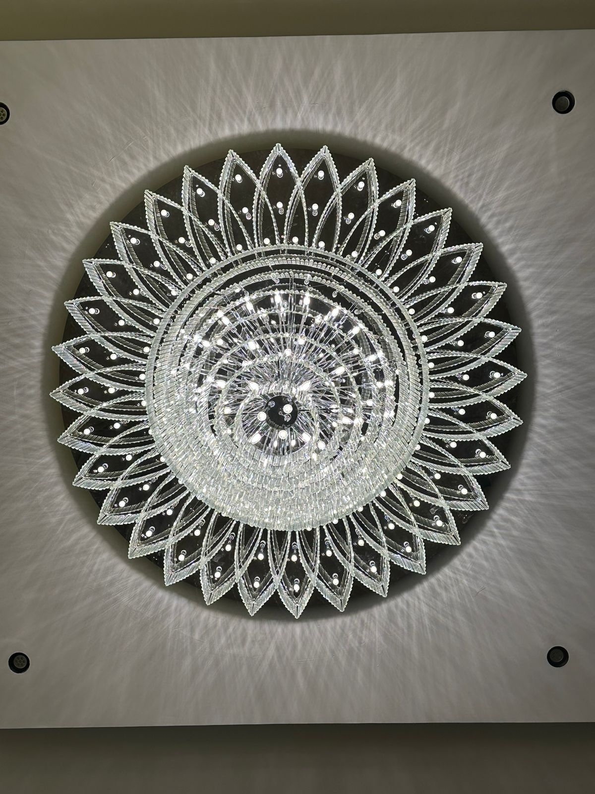 72'' Modern Foyer Crystal Chandelier Large Chandeliers for Banquet Hall-大吊灯-Jecanoli
