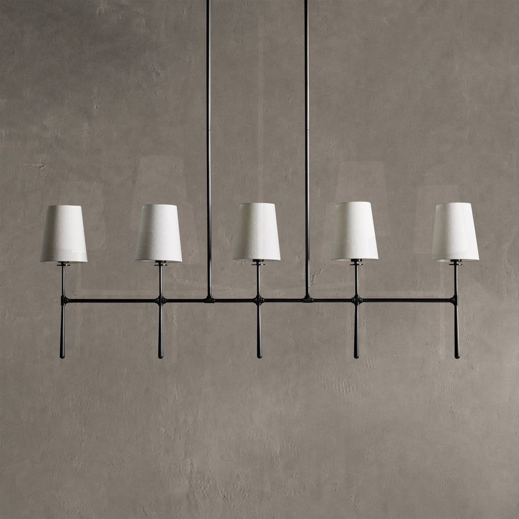 Rhodes Linear Chandelier 5 Light / 6 Light
