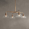 Theron Glass Round Chandelier 30'' 52''